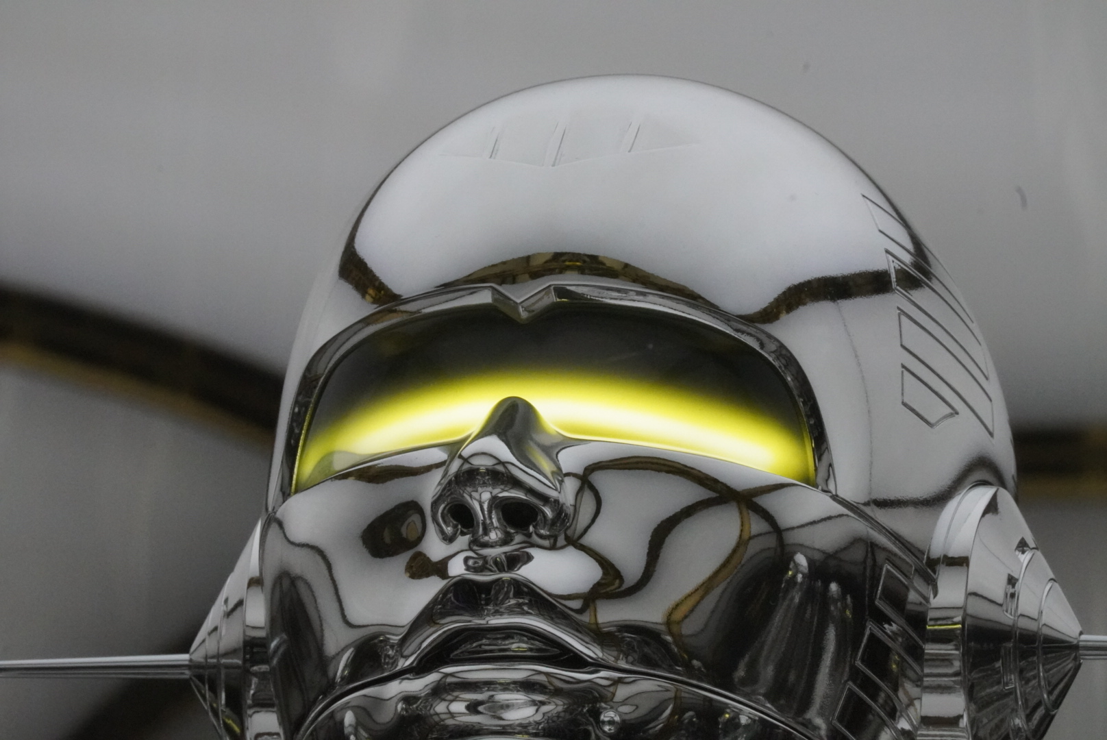 Sexy robot portrait.