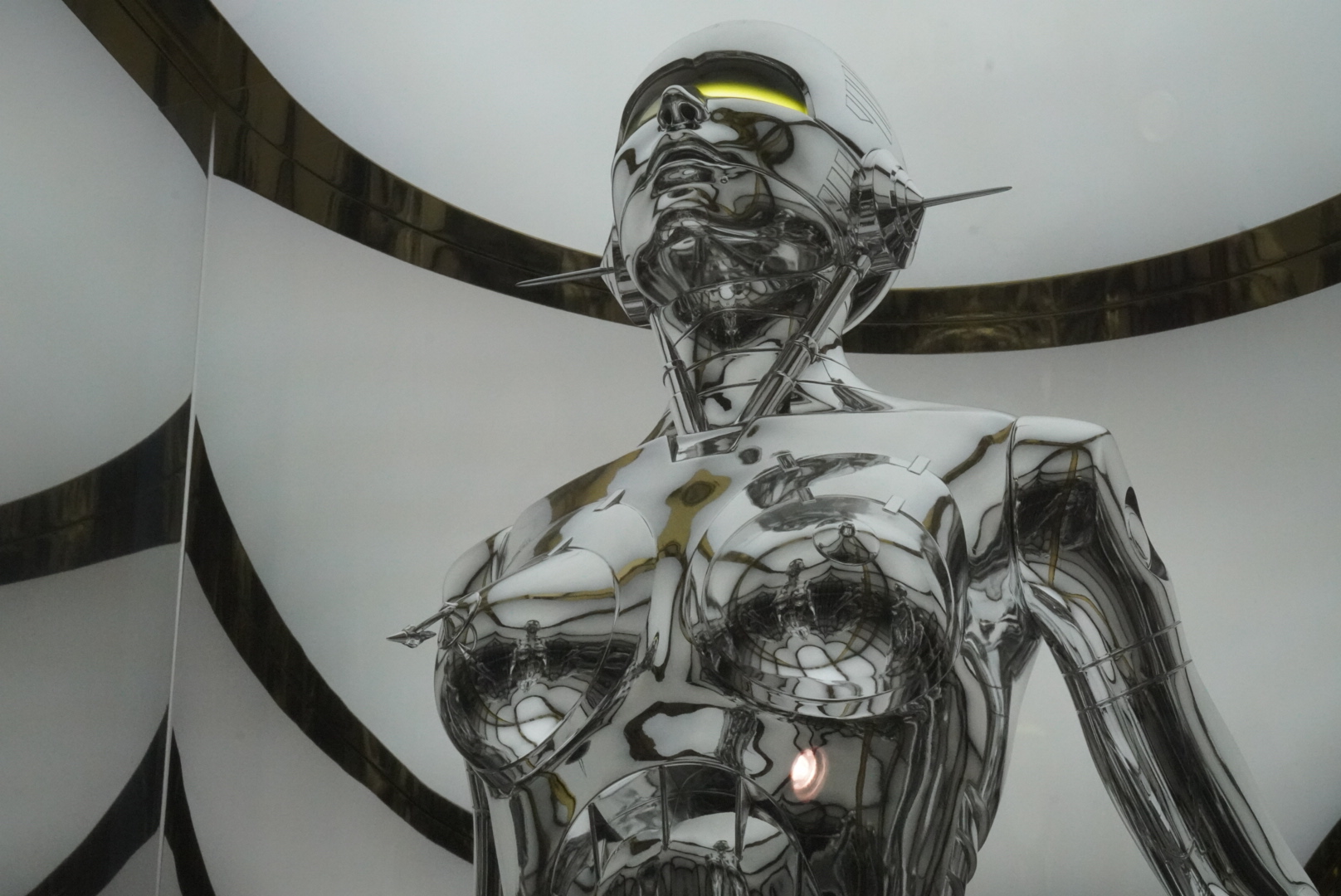 Sexy robot bust.